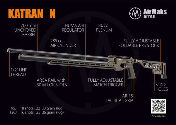 Carabina pcp Katran NX