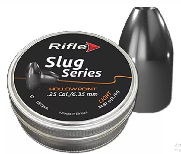 RIFLE SLUG LIGHT HOLLOW POINT 6.35 (150uds)