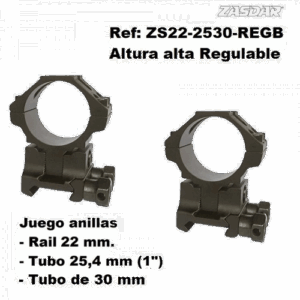 MONTURA ZASDAR ALTURA AJUSTABLE