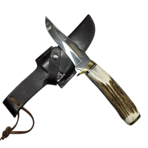 MACHETE TEODOMIRO MANGO CUERNO VENADO VIROLA DE LATON